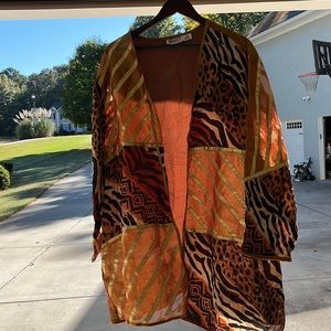 Vintage Gunit  Patchwork Fashion Jacket  Size 3X